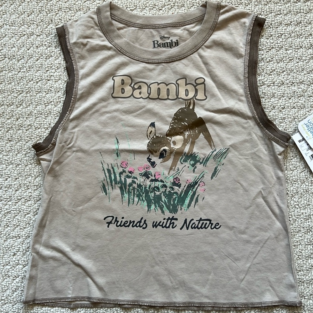 NWT - Disney Bambi tank top.  Size M.